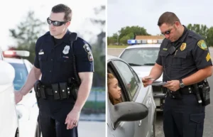Навіщо поліцейські США торкаються до машини порушника рукою відразу після зупинки